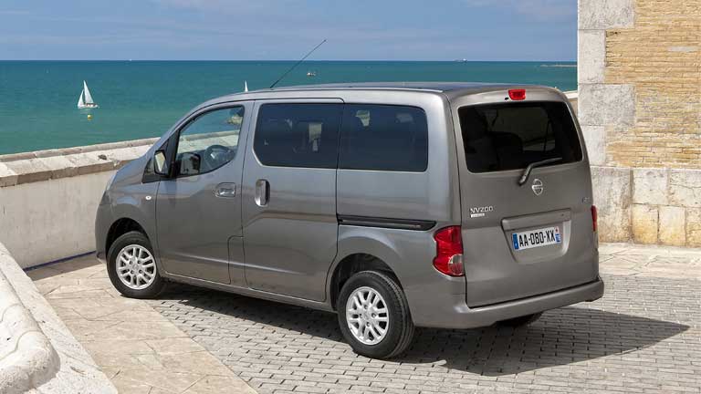 Nissan Evalia Abmessungen Laderaum