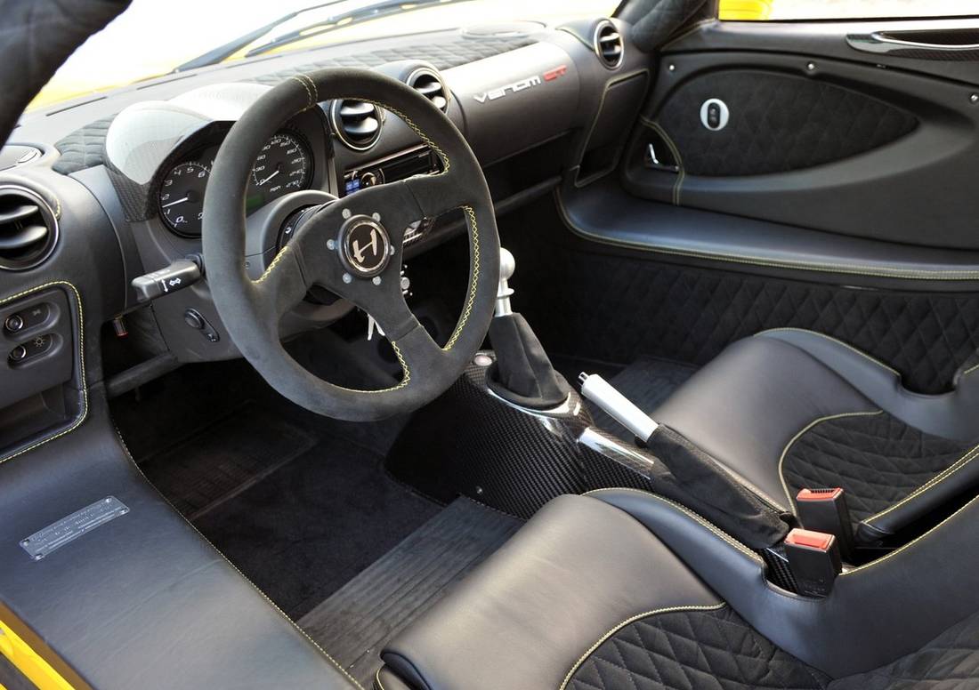 Hennessey Venom GT interior