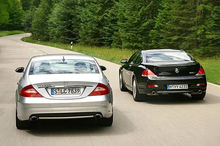 bmw630-mercedescls350-heck