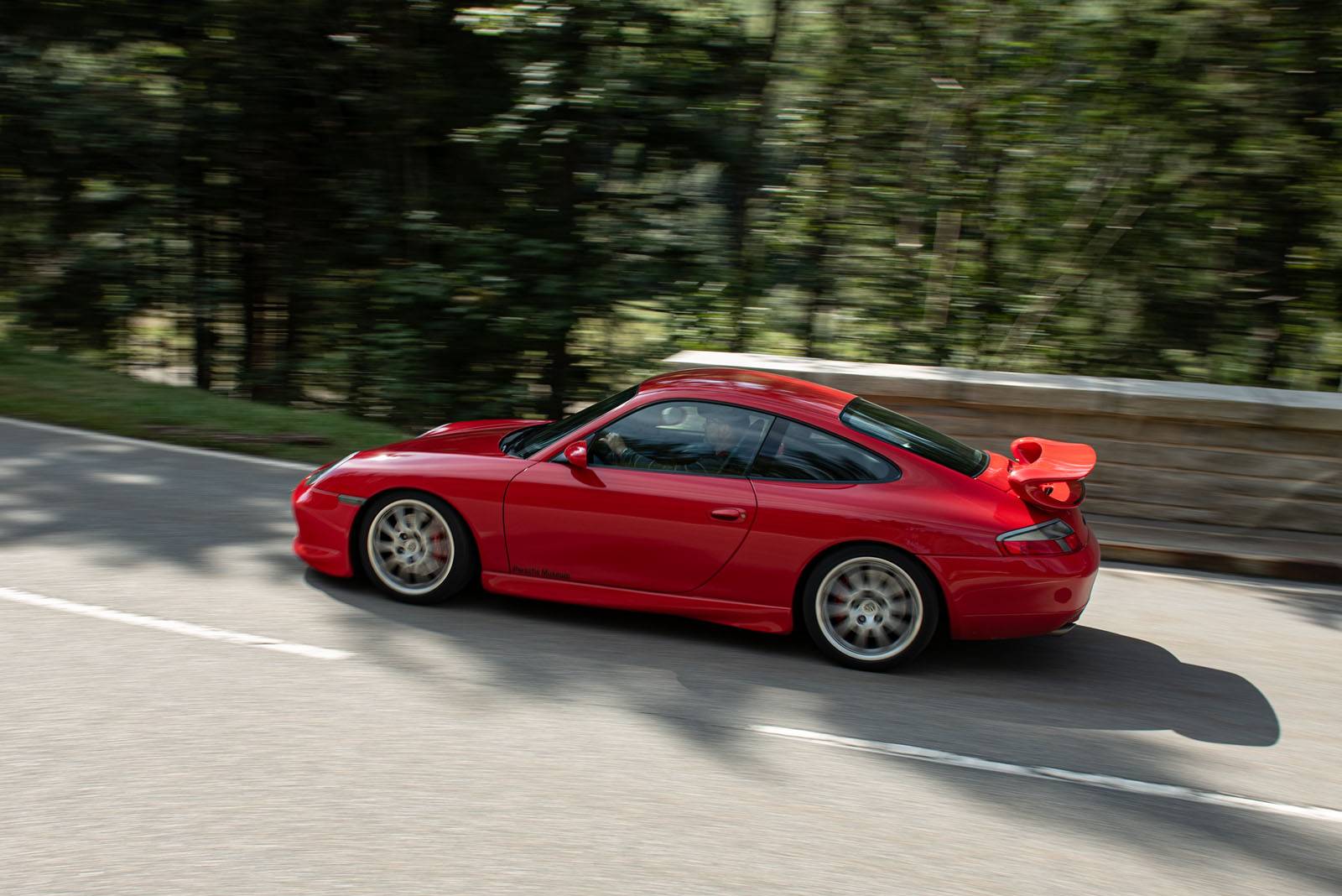 Porsche 996 GT3 - Dynamik Seitenansicht