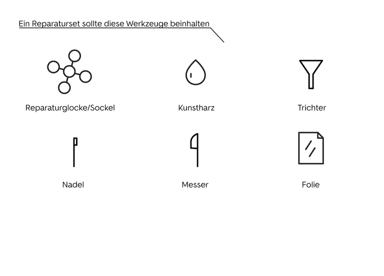 Steinschlag selbst reparieren - Schritt 2