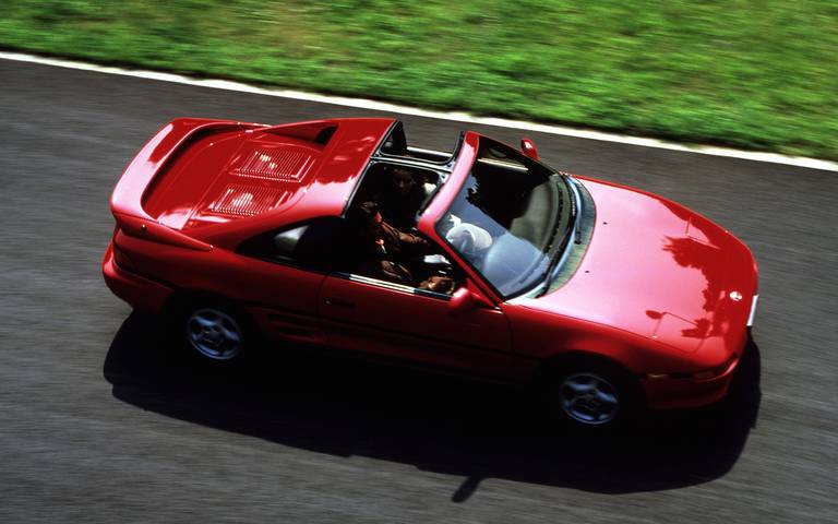  Eine Rarität auf dem Gebrauchtwagenmarkt ist das Cabrio Toyota MR2.