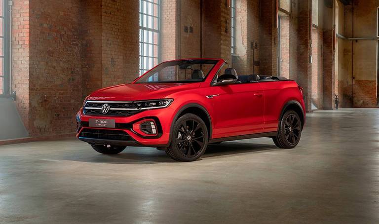  2022 ist der das einzige Cabrio-SUV: der VW T-Roc.