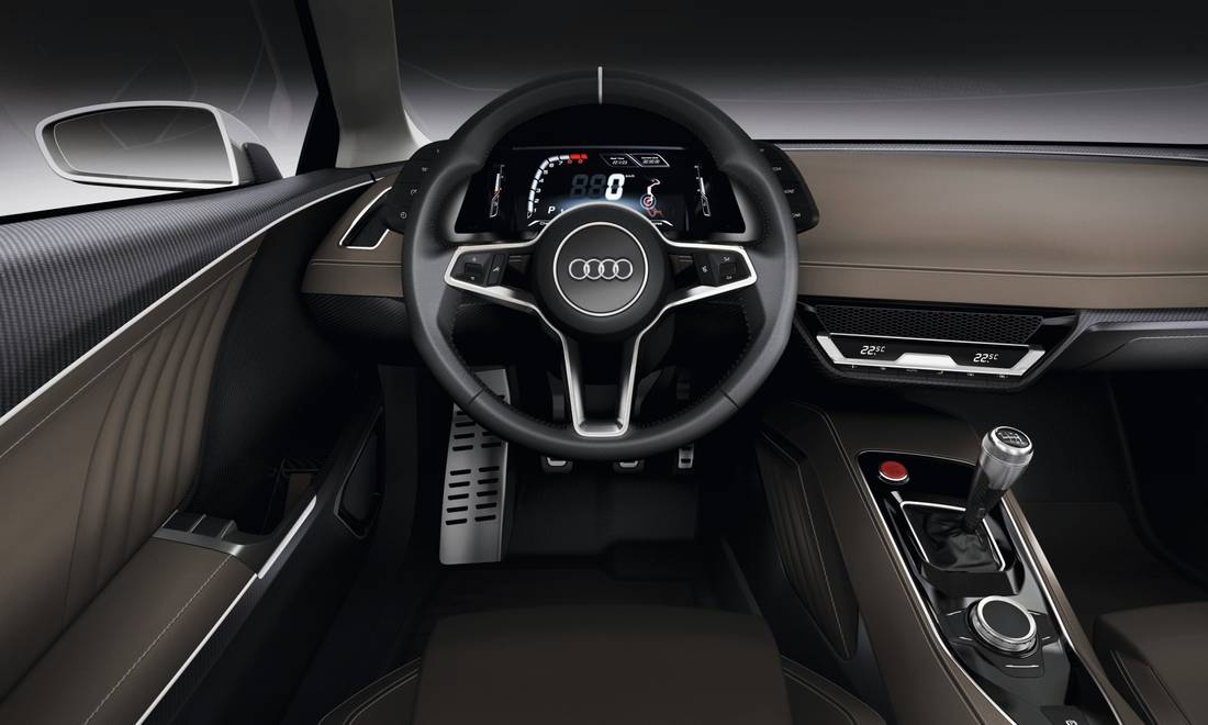 Audi Quattro interior