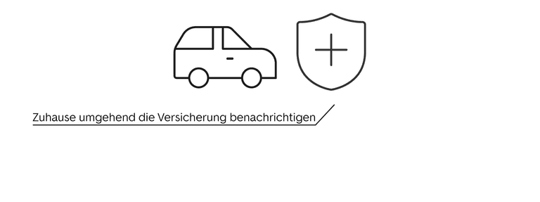 Schritt 6 -  Die Versicherung benachrichtigen