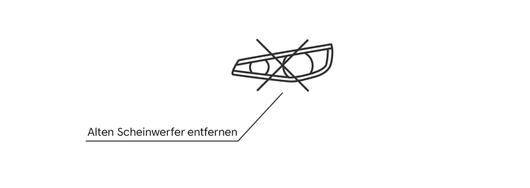 nachruesten von led-scheinwerfern- schritt drei